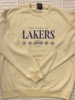 Los Angeles Lakers Holiday Sweatshirt XL--NEW--SGA